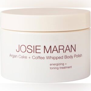 Josie Maran Argan Cake + Coffee Whipped Body Polish
Energizing & Toning 
10 Oz